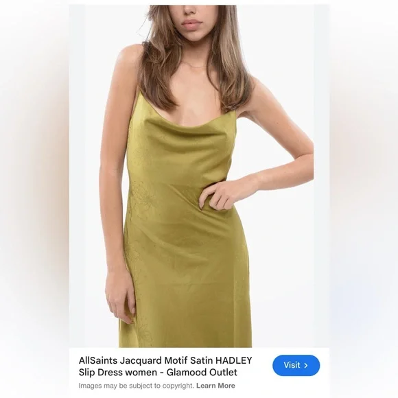 ALL SAINTS | Hadley silk slip dress - Picture 4 of 12